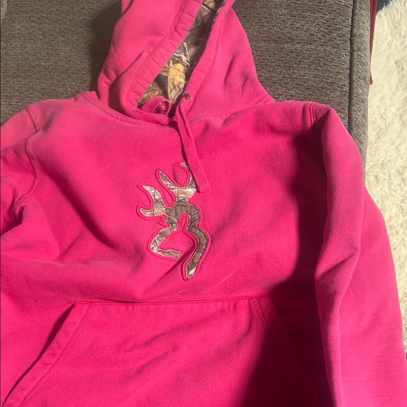 Browning Tops - Browning Pink Apparel with Logo